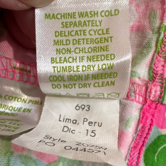 Lilly Pulitzer Palmetto Dress Small Flamingo Pink Southern Charm size XS EUC - Picture 8 of 11